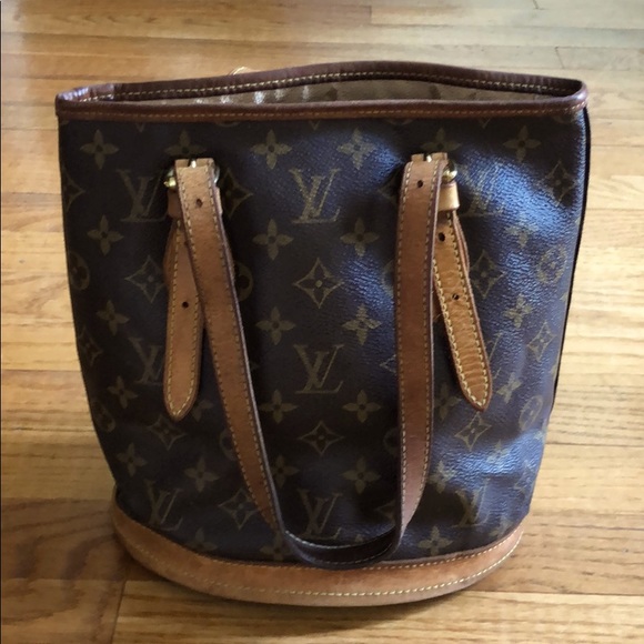 Authentic Vuitton Petit Bucket purse